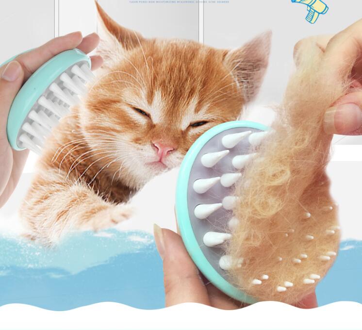 Comfortable Massage Bath Grooming Pet Brush