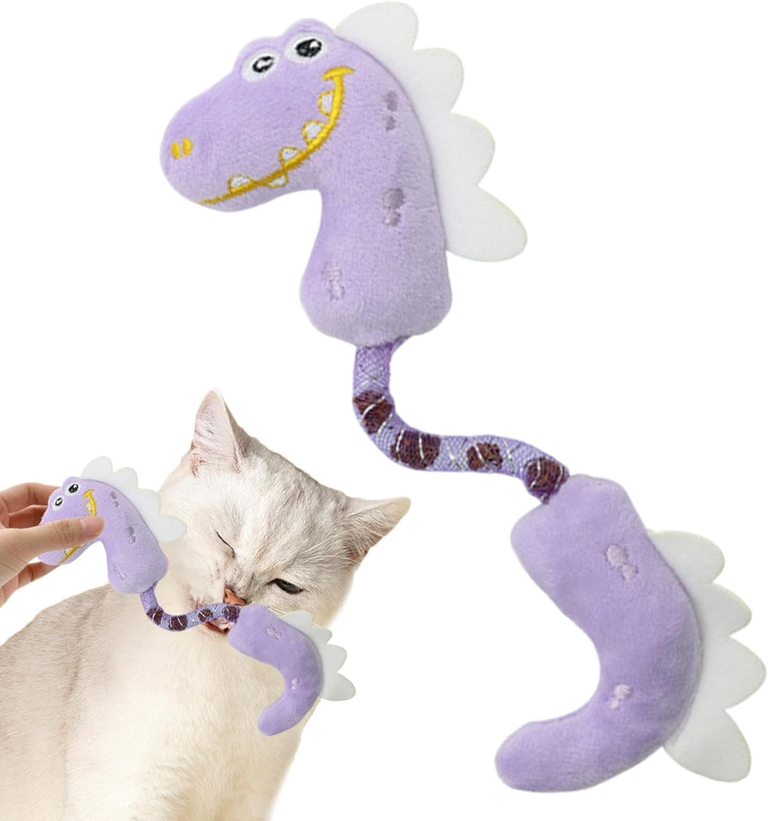 Catnip Rope Chew Teeth Cleaning Interactive Pet Toy