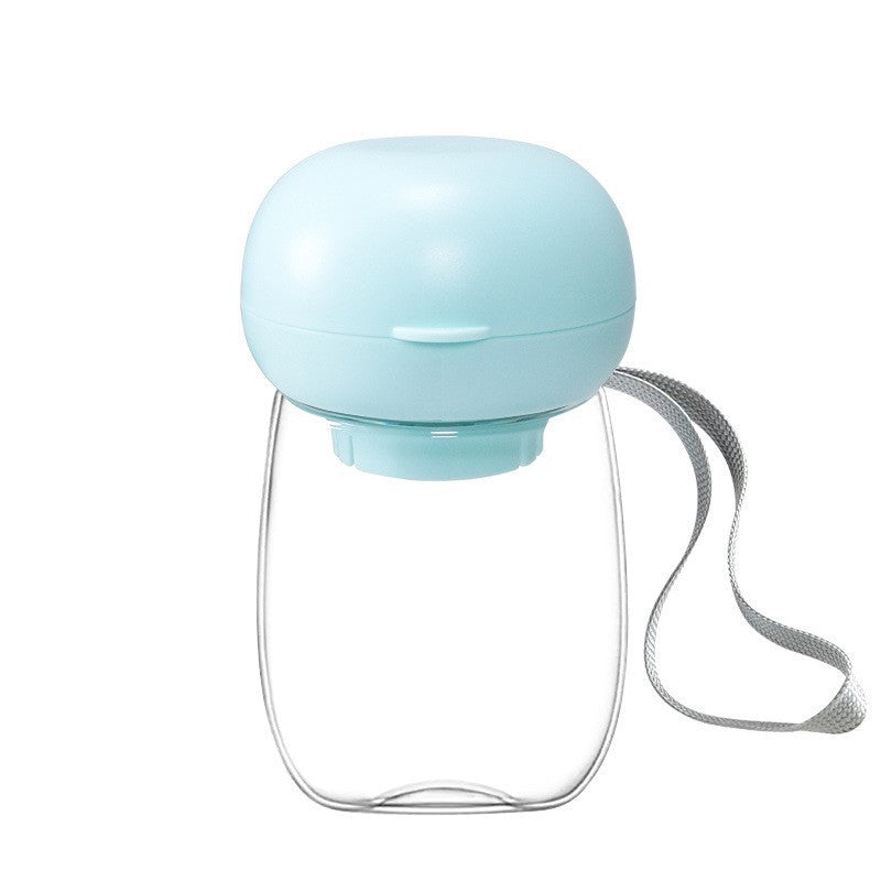 Portable Travel Water Bottle Feeding Bowl Pet Cup