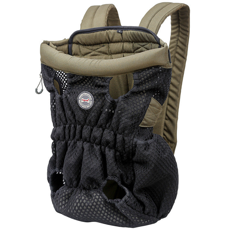 Breathable Mesh Pet Carrier Backpack Travel Shoulder Bag