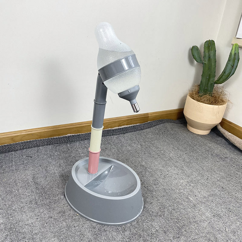Adjustable Height Automatic Water Dispenser Pet Feeder Bowl