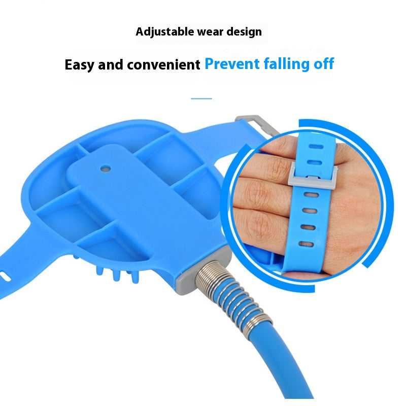 Silicone Glove Massage Shower Bath Pet Cleaning Tool