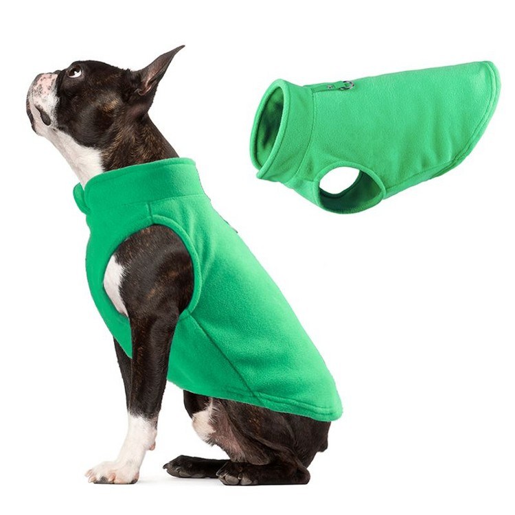Fleece Coat Vest Jacket Small Pet Apparel