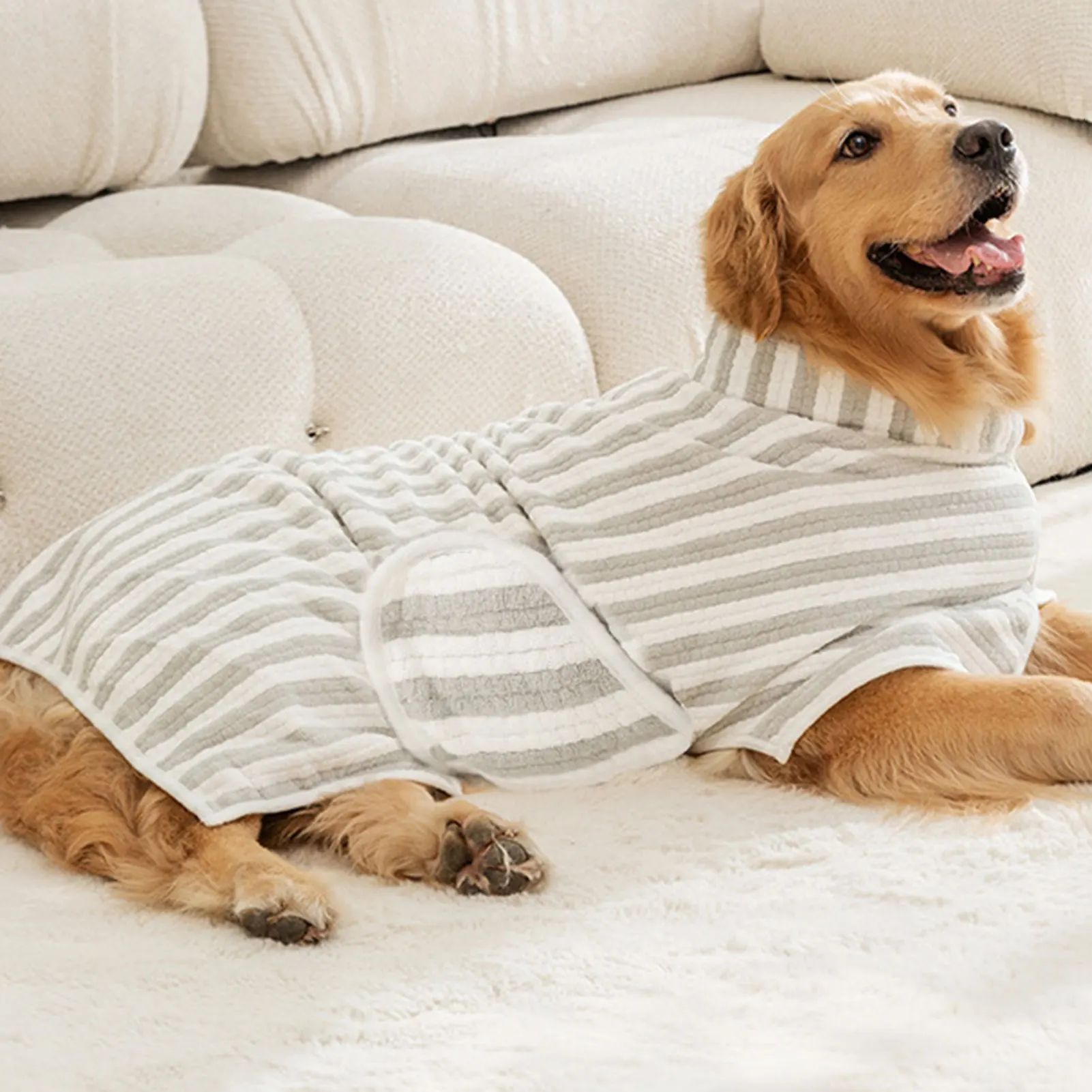 Ultra Absorbent Quick Drying Thick Bathrobe Pet Bath Towel