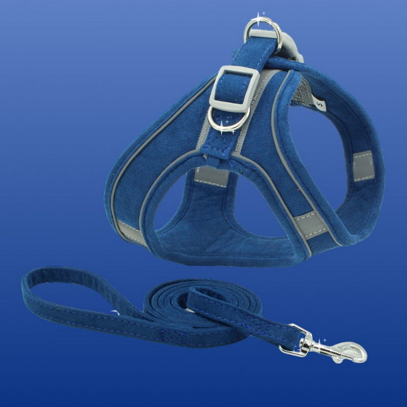 Pet Vest Type Chest Harness And Leash