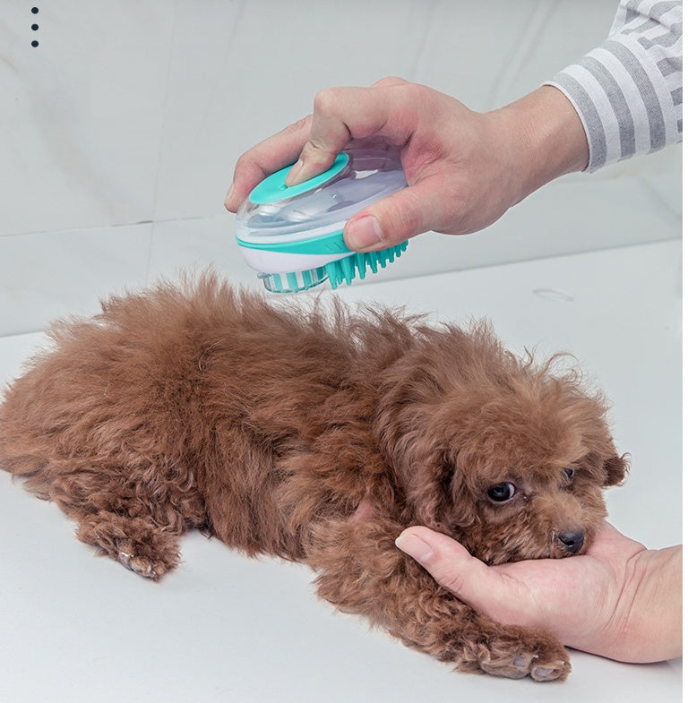 Bath Massage Grooming Pet Brush