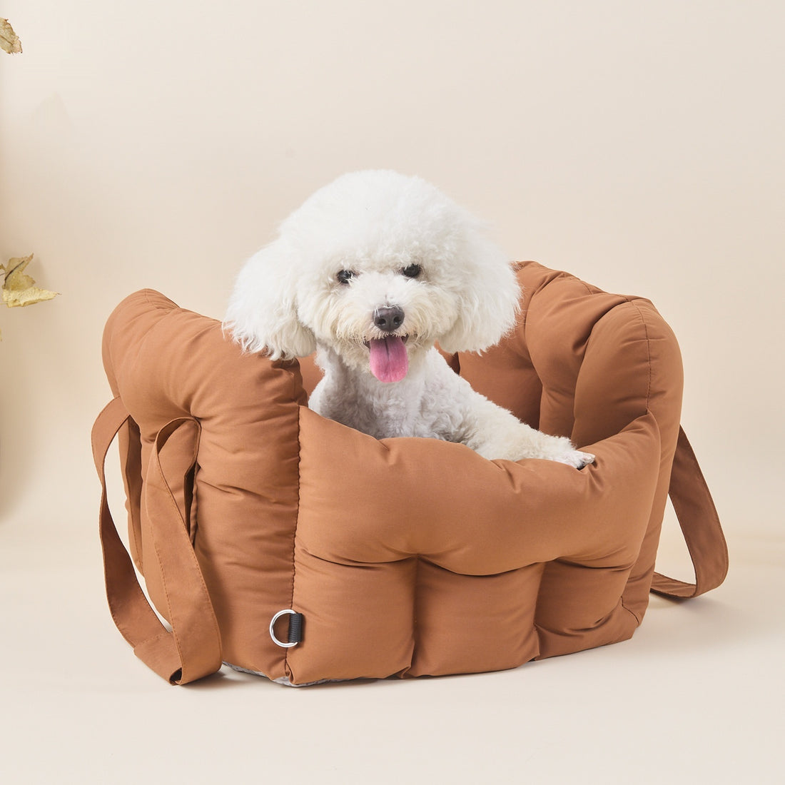 Portable Pet Car Seat Front Passenger Safety Carrier Backpack