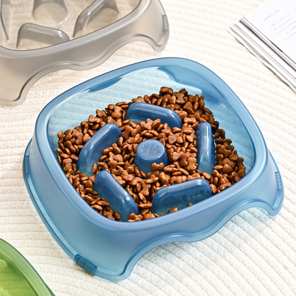 Anti Choking Slow Feeding Water Bowl Pet Dish