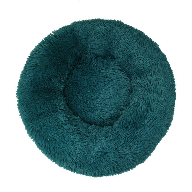 Round Cotton Winter Warm Sleeping Pet Bed