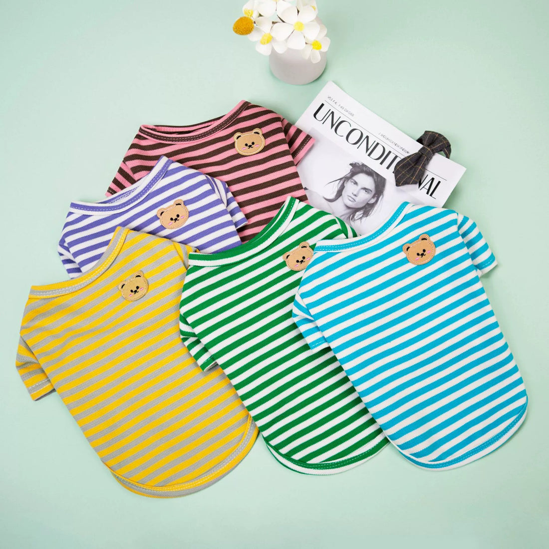 Breathable Summer T Shirt Pet Apparel