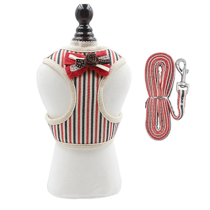 Pet Vest Type Chest Strap Harness Leash