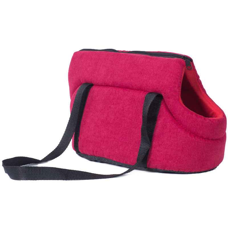 Breathable Mesh Pet Carrier Foldable Travel Handbag Bag