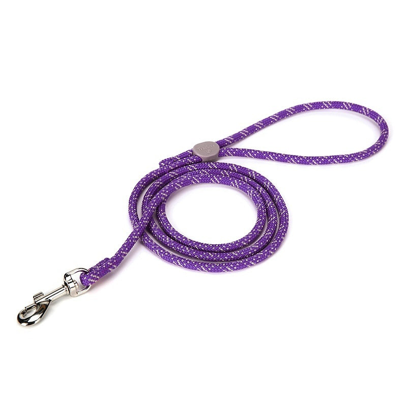 Colorful Adjustable Sliding Pet Leash Control Rope Lead
