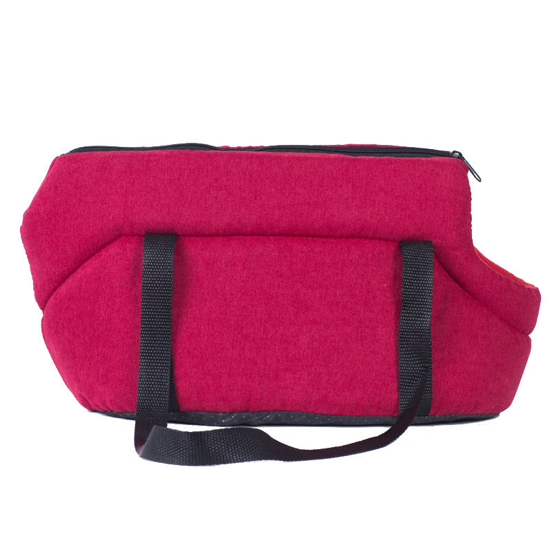 Breathable Mesh Pet Carrier Foldable Travel Handbag Bag