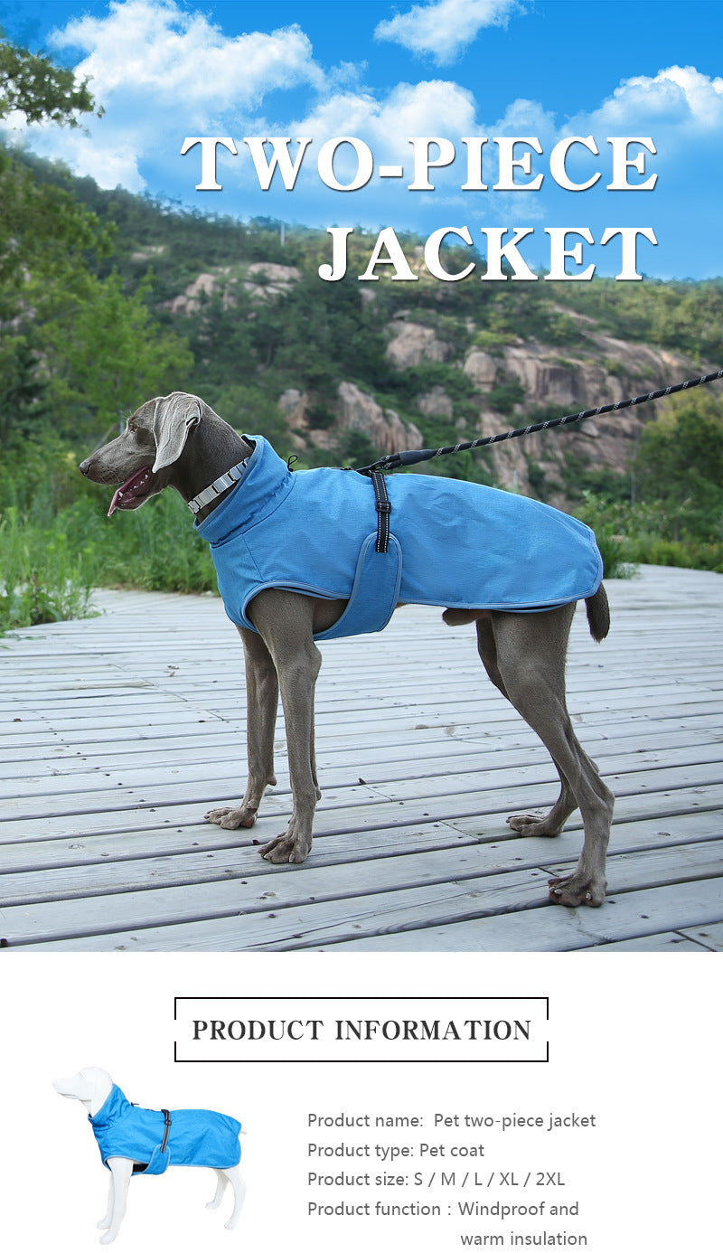 Winter Outdoor Ski Shell Suit Pet Jacket