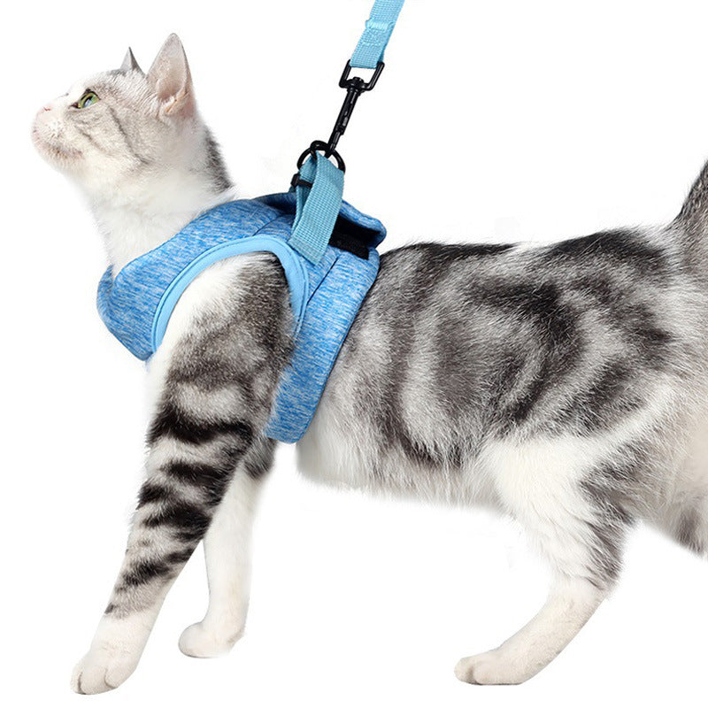 Breathable Lightweight Pet Chest Strap Lace Leash System