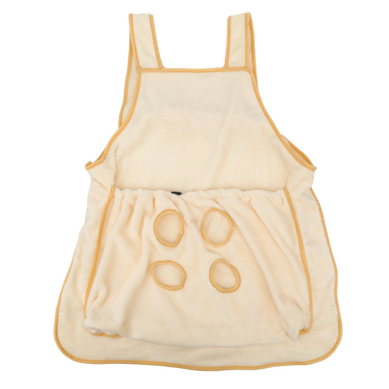 Plush Pet Carrier Chest Apron Sleeping Pouch Travel Bag