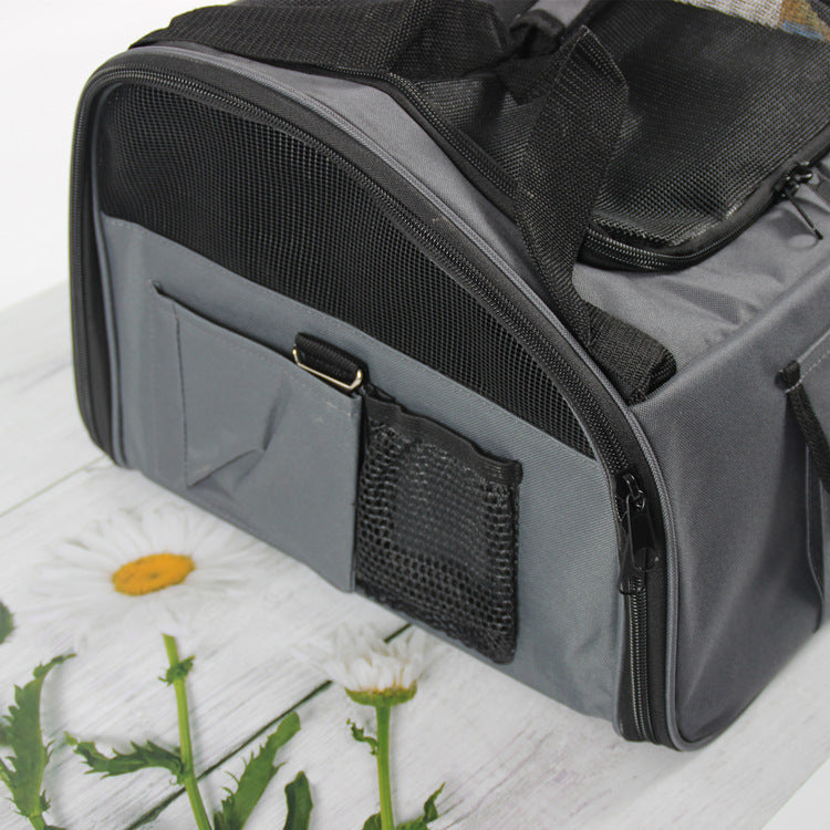 Folding Pet Car Seat Carrier Hammock Travel Bag