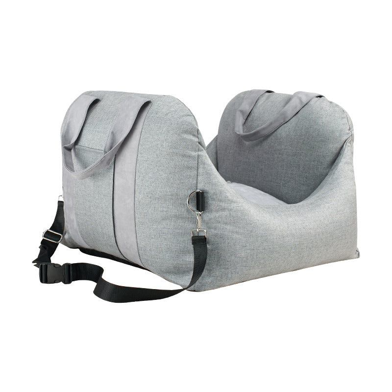 Detachable Washable Pet Car Seat Four Season Carrier