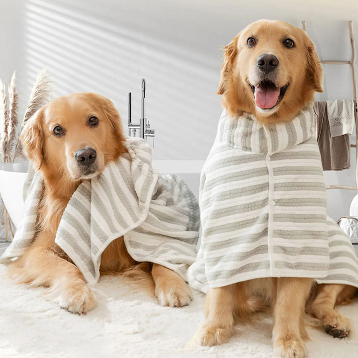 Ultra Absorbent Quick Drying Thick Bathrobe Pet Bath Towel