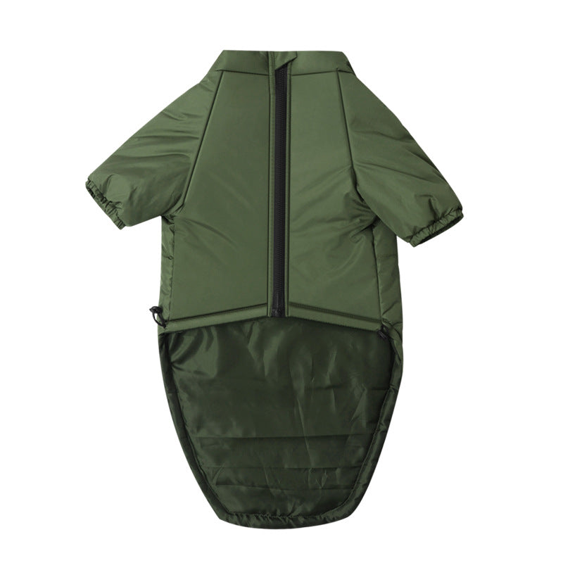 Cotton Pet Two Leg Warm Jacket Outfit