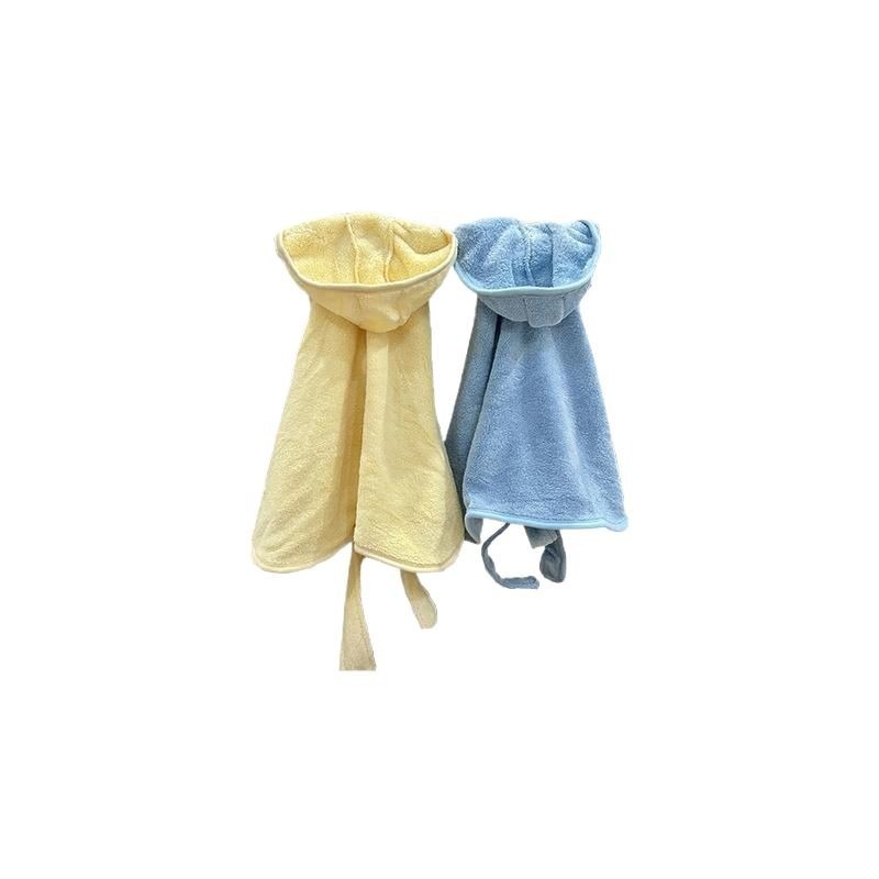 Soft Thickened Coral Fleece Wearable Pet Bathrobe