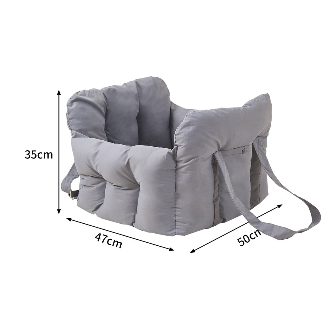 Portable Pet Car Seat Front Passenger Safety Carrier Backpack