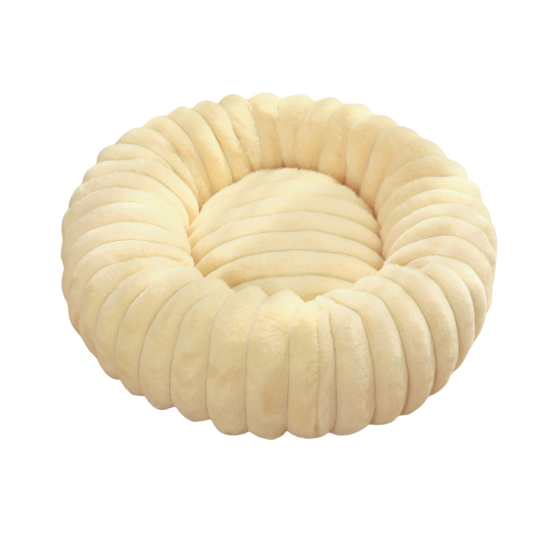 Pet Plush Round Winter Warm Nest Bed Kennel