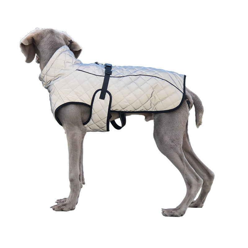 Full Body Reflective Pet Tactical Jacket Outdoor Wear