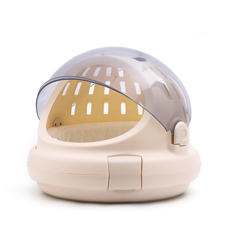Panoramic Space Capsule Pet Carrier With Cushion Travel Bag