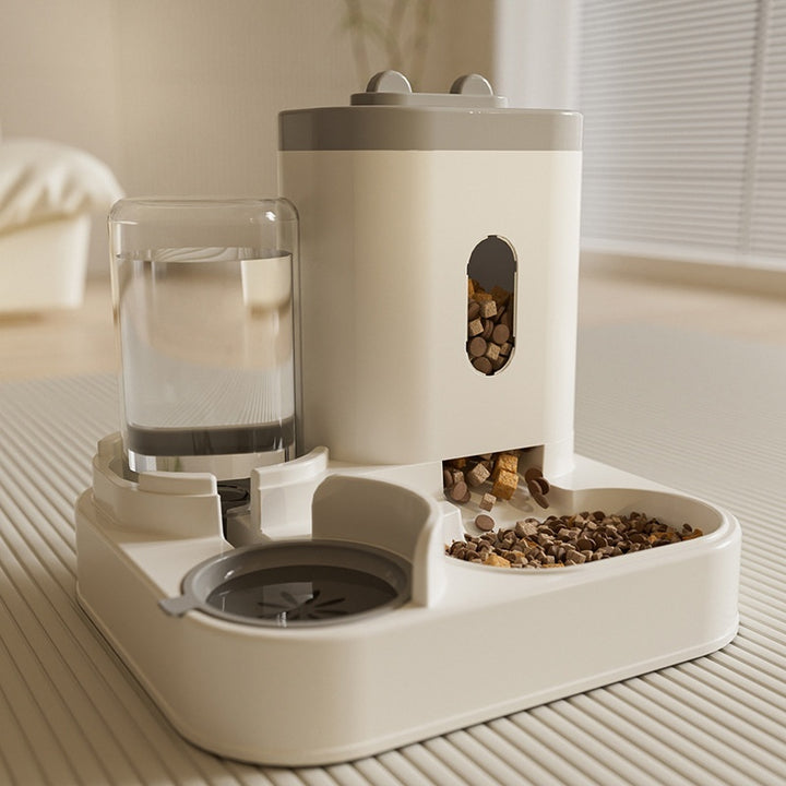 Automatic Pet Feeder And Water Bowl Set