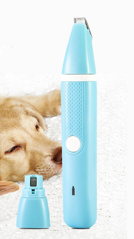 Pet Nail Polisher And Hair Trimmer Grooming Tool