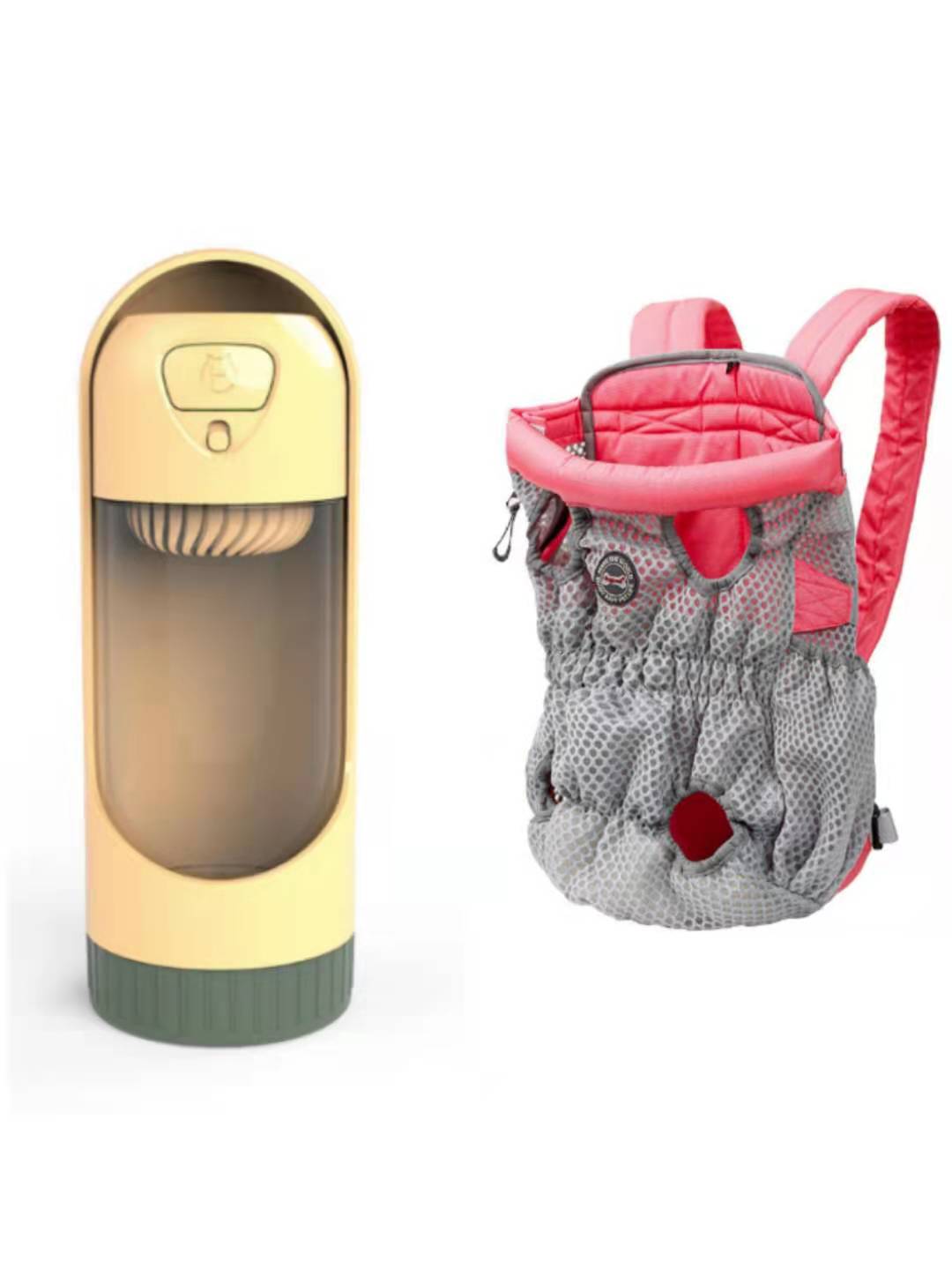 Breathable Mesh Pet Carrier Backpack Travel Shoulder Bag