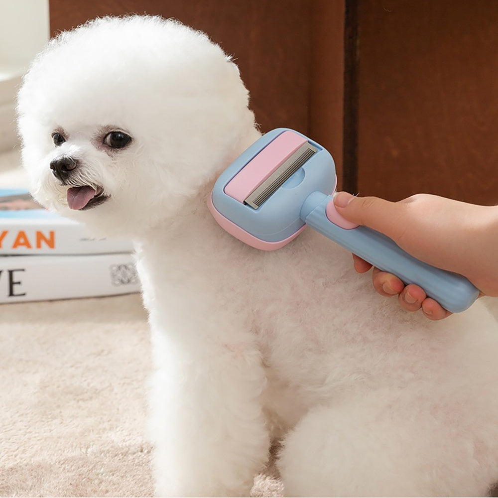 Pet Grooming Deshedding Brush Dematting Tool Pet Hair Brush