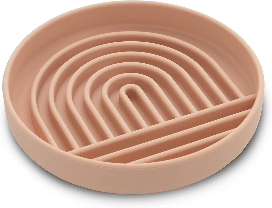 Pet Fashion Slow Feeding Bowl Simple Design