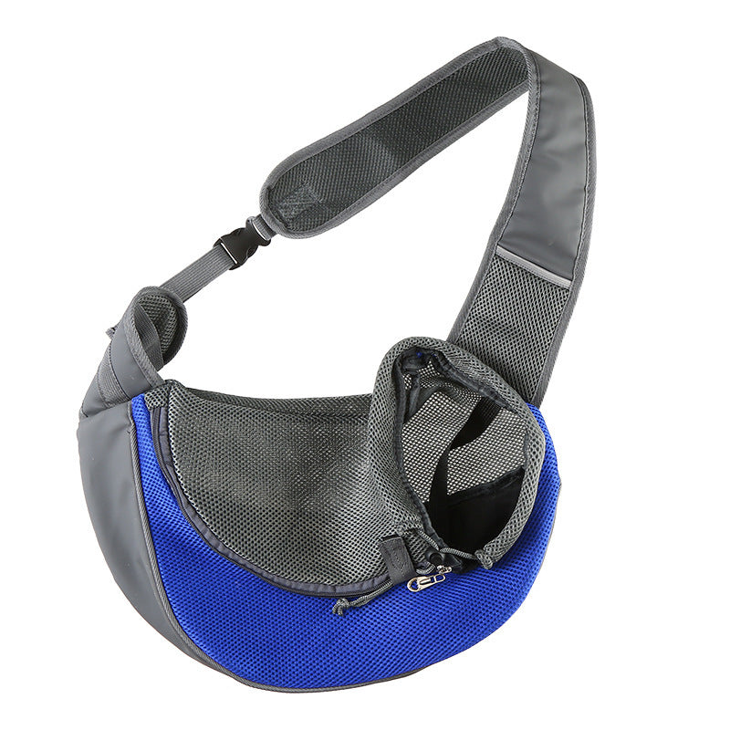 Mesh Oxford Pet Carrier Shoulder Sling Travel Tote Bag