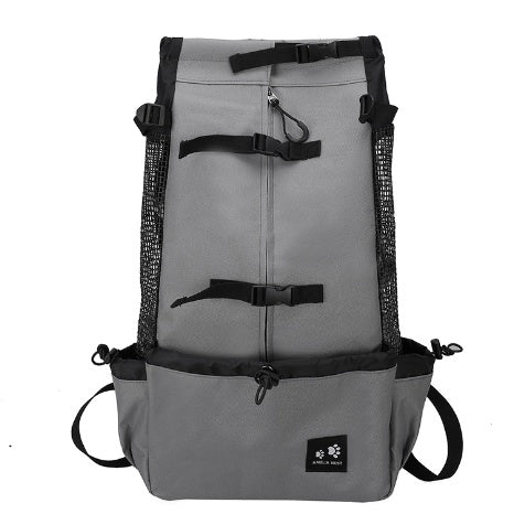 Portable Pet Backpack Carrier Double Shoulder Travel Bag