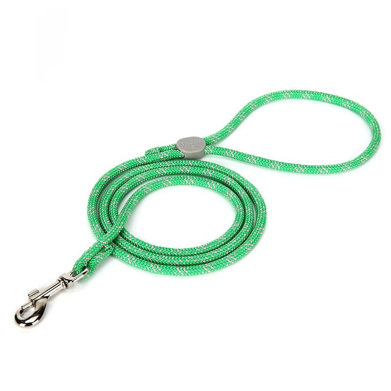 Colorful Adjustable Sliding Pet Leash Control Rope Lead