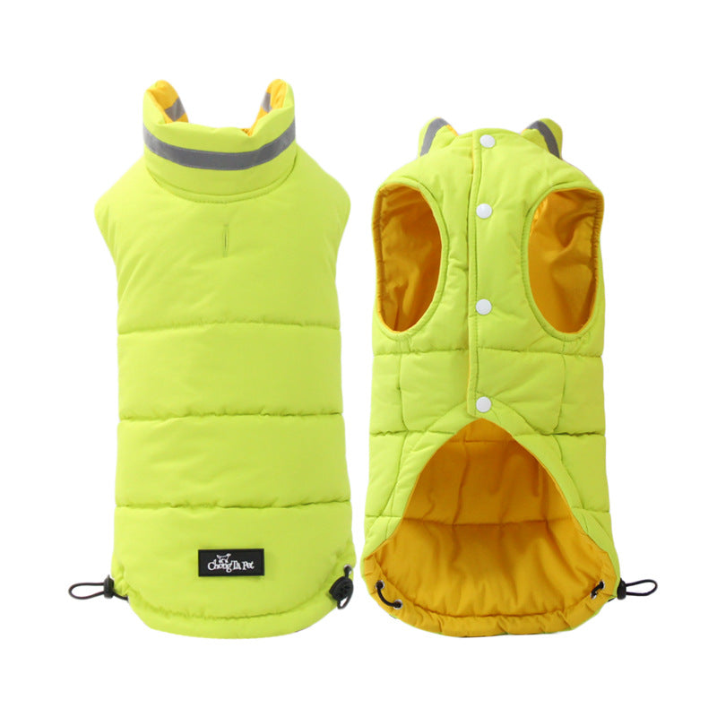 Thickened Waterproof Reflective Outdoor Pet Jacket