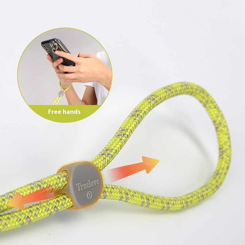 Colorful Adjustable Sliding Pet Leash Control Rope Lead