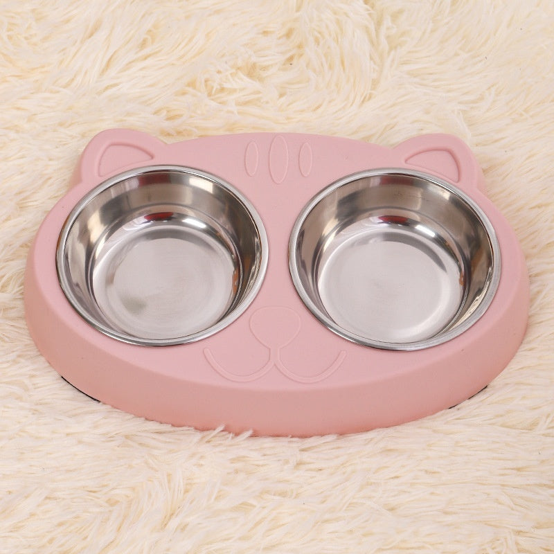 Pet Feeding And Drinking Rice Bowl Basin Dish