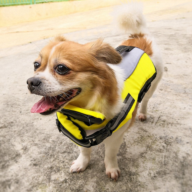 Reflective Nylon Airbag Life Safety Pet Jacket