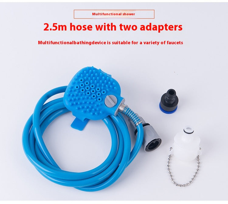 Silicone Glove Massage Shower Bath Pet Cleaning Tool