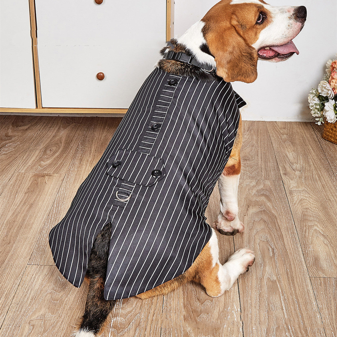 Swallowtail Wedding Suit Jacket Pet Apparel
