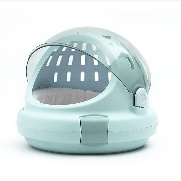 Panoramic Space Capsule Pet Carrier With Cushion Travel Bag
