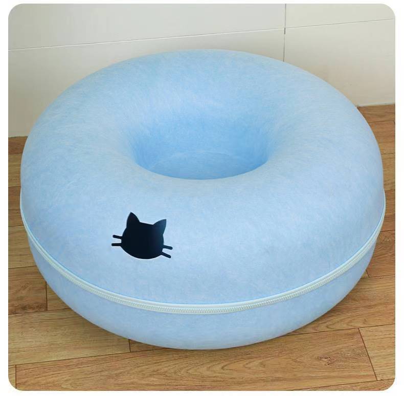 Comfortable Round Pet Tunnel Bed Sleeping Nest