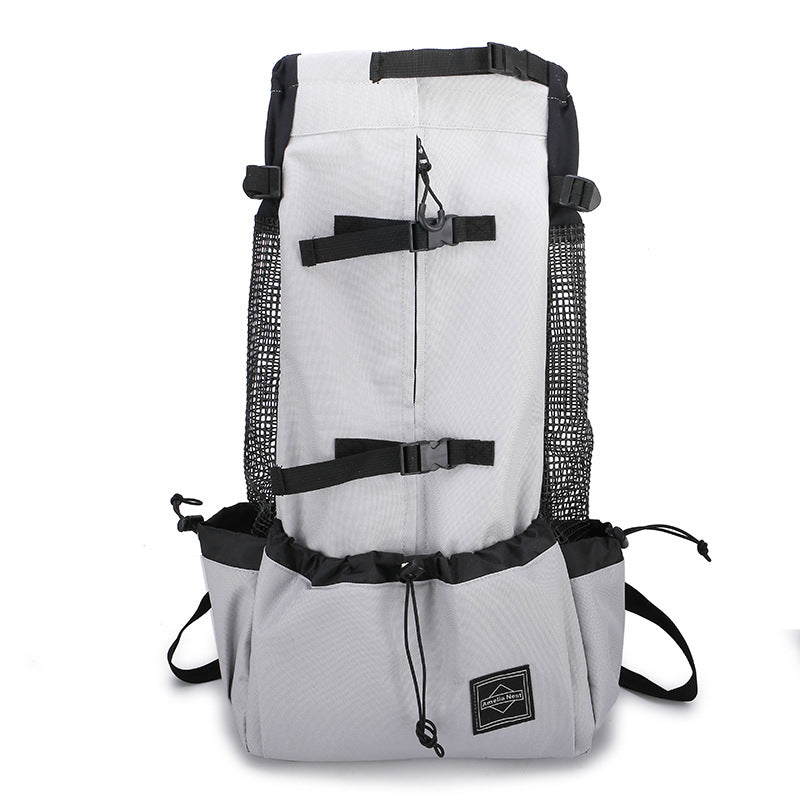 Portable Pet Backpack Carrier Double Shoulder Travel Bag