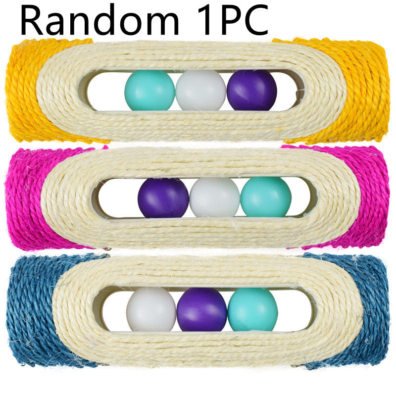 Long Sisal Drum Scratching Interactive Pet Toy