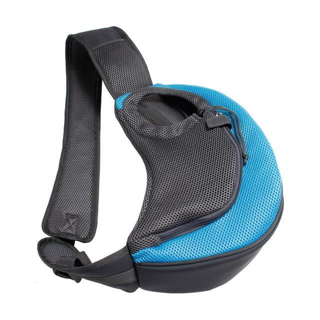 Mesh Oxford Pet Carrier Shoulder Sling Travel Tote Bag
