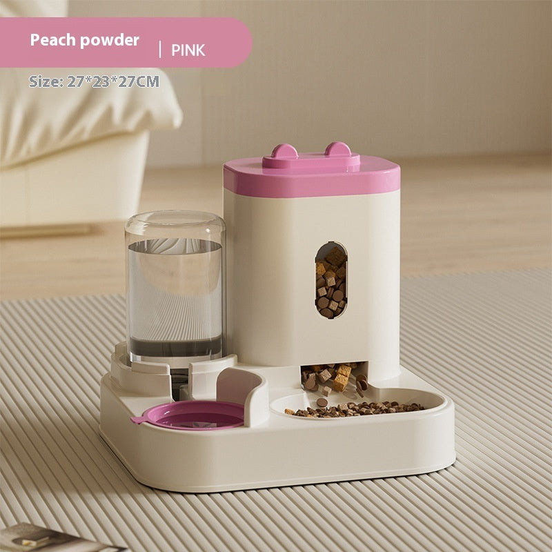 Automatic Pet Feeder And Water Bowl Set